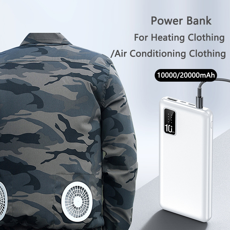 7.4V DC 가열 조끼 파워 뱅크, 20000mAh  - Heated Vest Battery 리뷰 및 가격