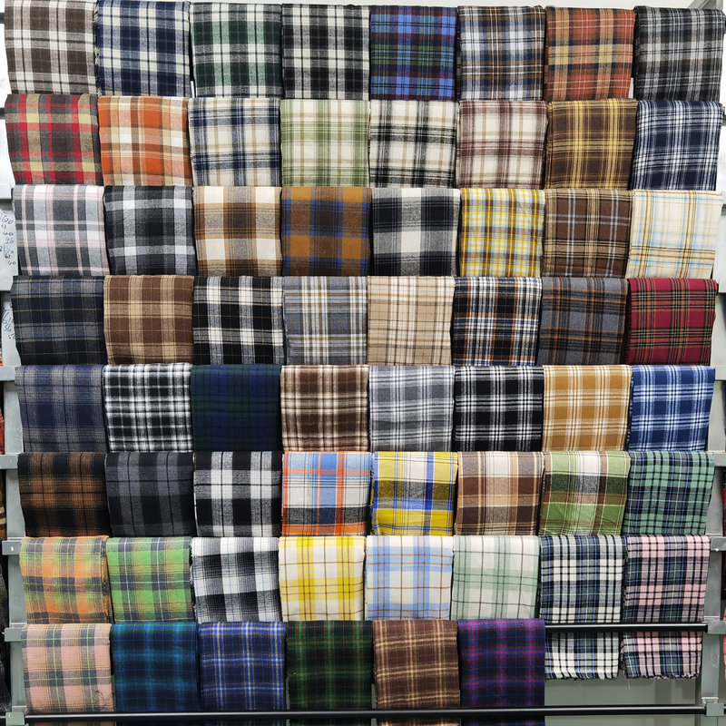 재봉용 트윌 체크 플란넬 원단 미터 단위 판매, 셔츠, - Flannel Shirt Lined 리뷰 및 가격