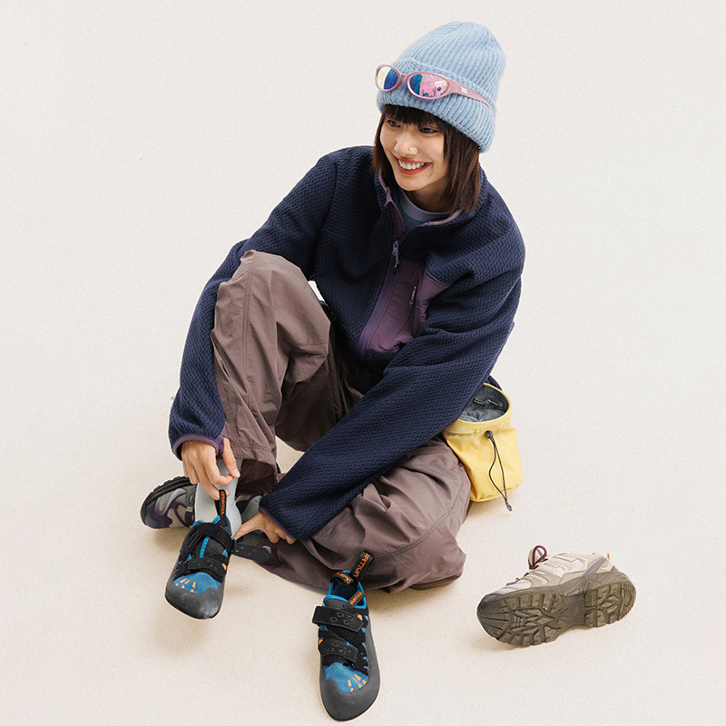 가을 겨울 폴라 플리스 물결 모양 줄무늬 재킷 남성 여 - Wool Coat Peacoat 리뷰 및 가격