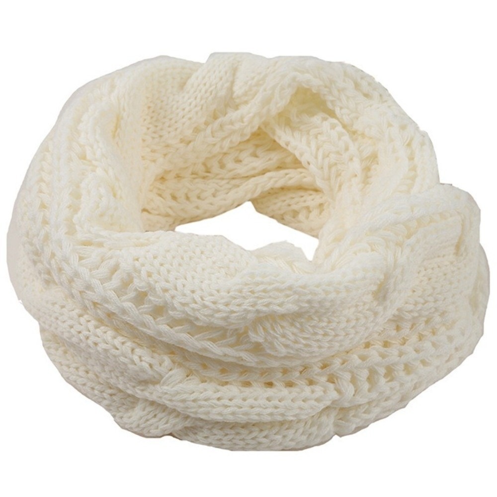 우아한 솔리드 컬러 니트 스카프 두꺼운 한국 스타일 울 - Wool Scarf Men 리뷰 및 가격
